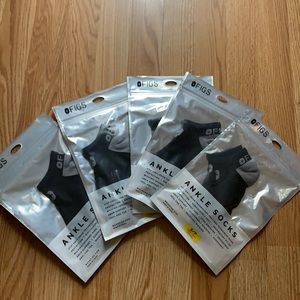 Five FIGS Ankle Socks